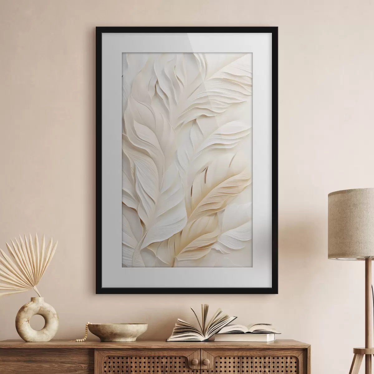 Poster Plumes et caresse f47884