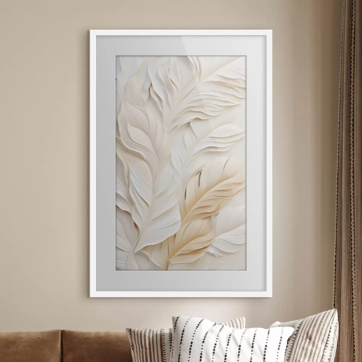 Poster Plumes et caresse f47884