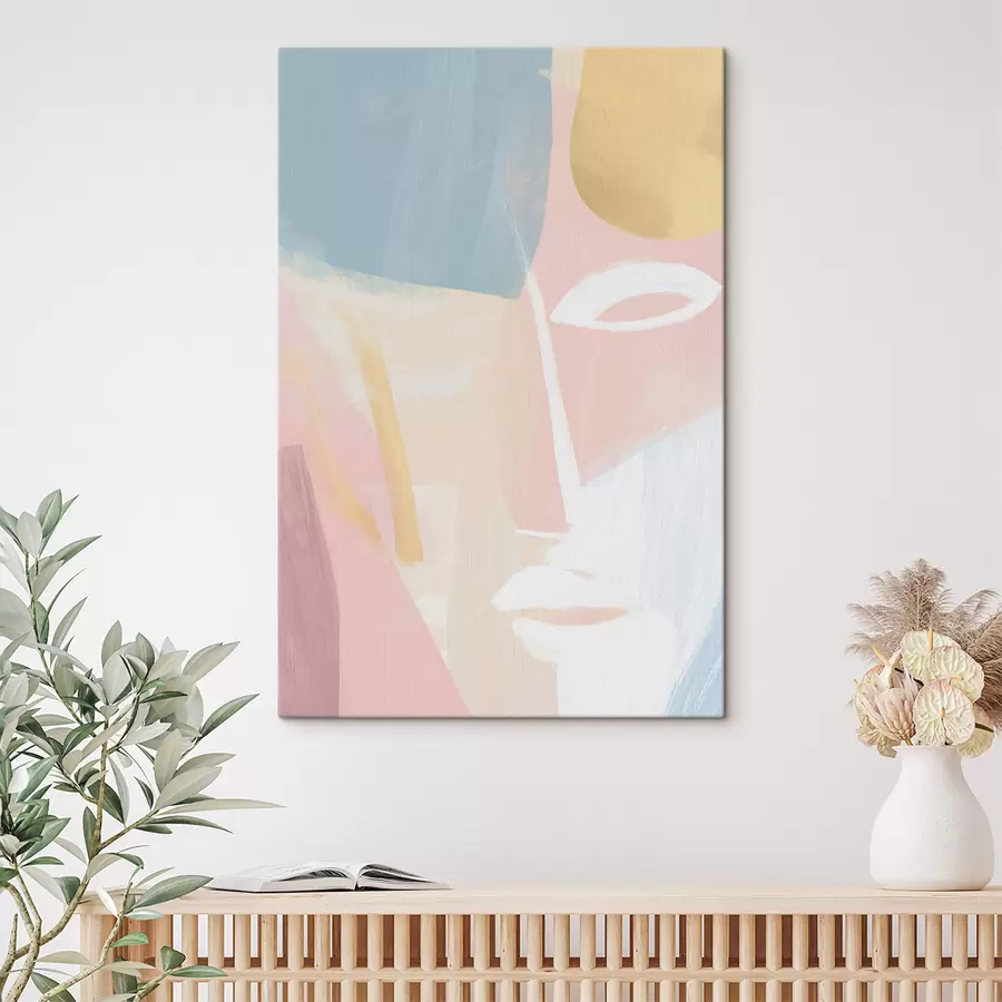 Tableau Visage abstrait s48011