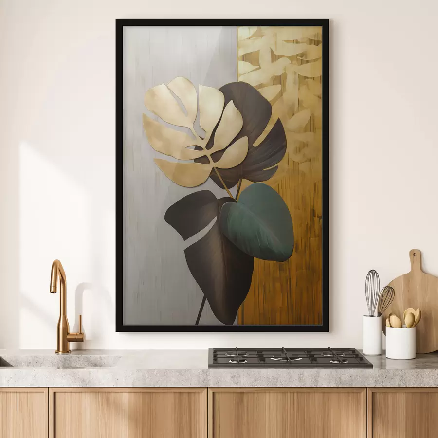 Papier peint Feuilles tropicales f47783