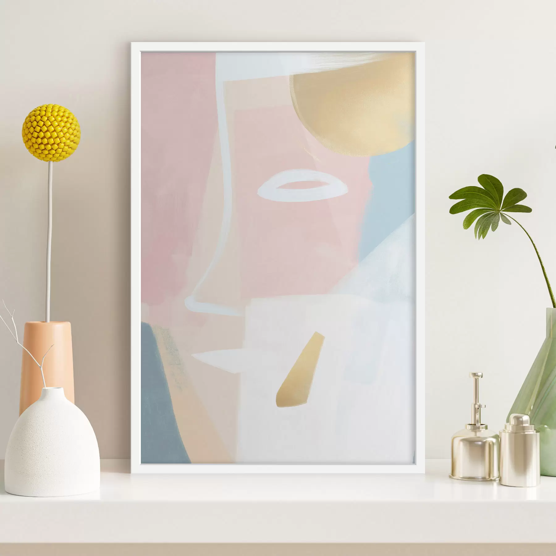 Papier peint Visage abstrait f47785