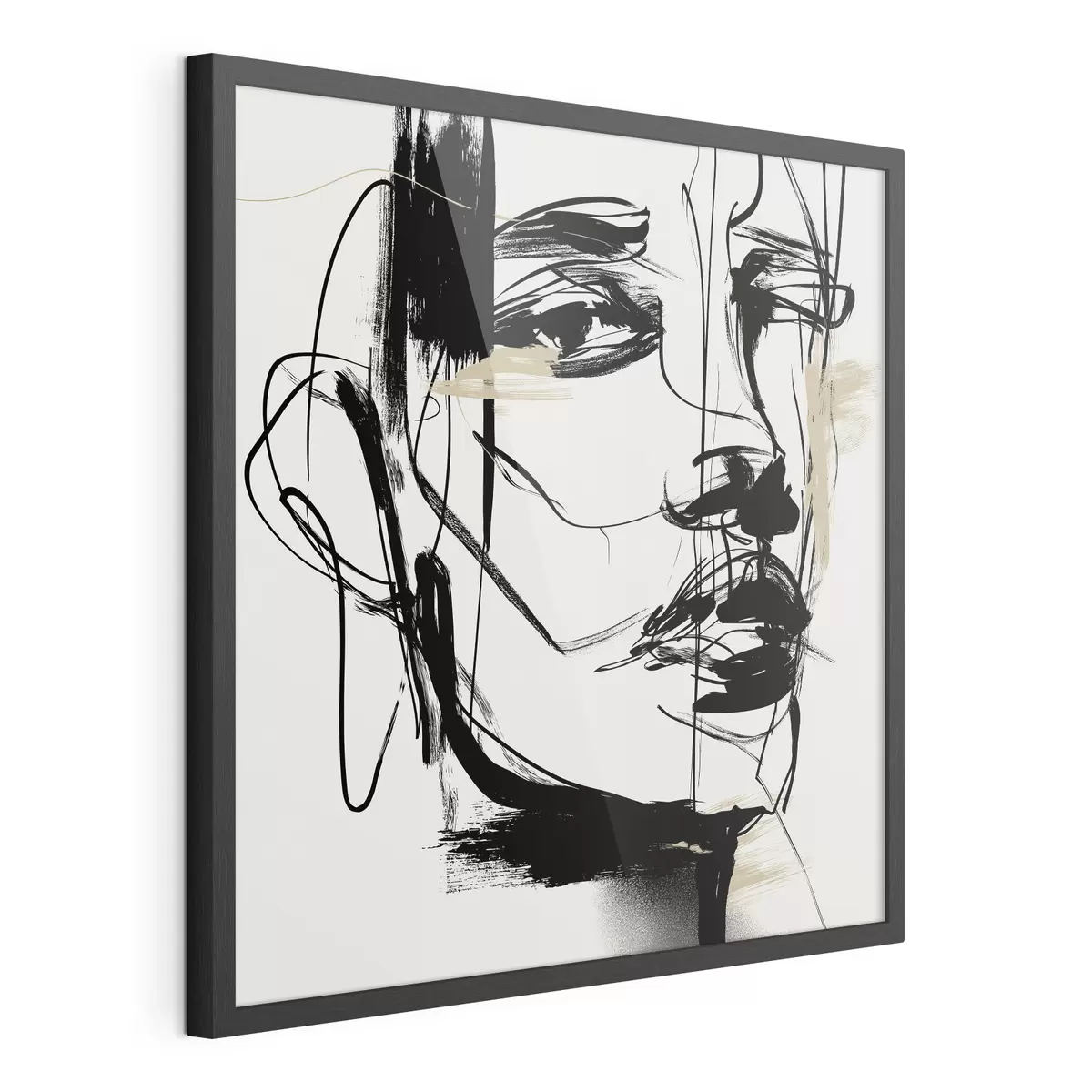 Poster Portraits minimalistes d'une femme f48014