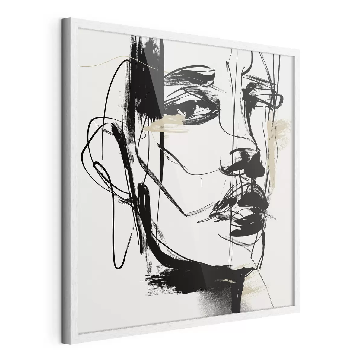 Poster Portraits minimalistes d'une femme f48014