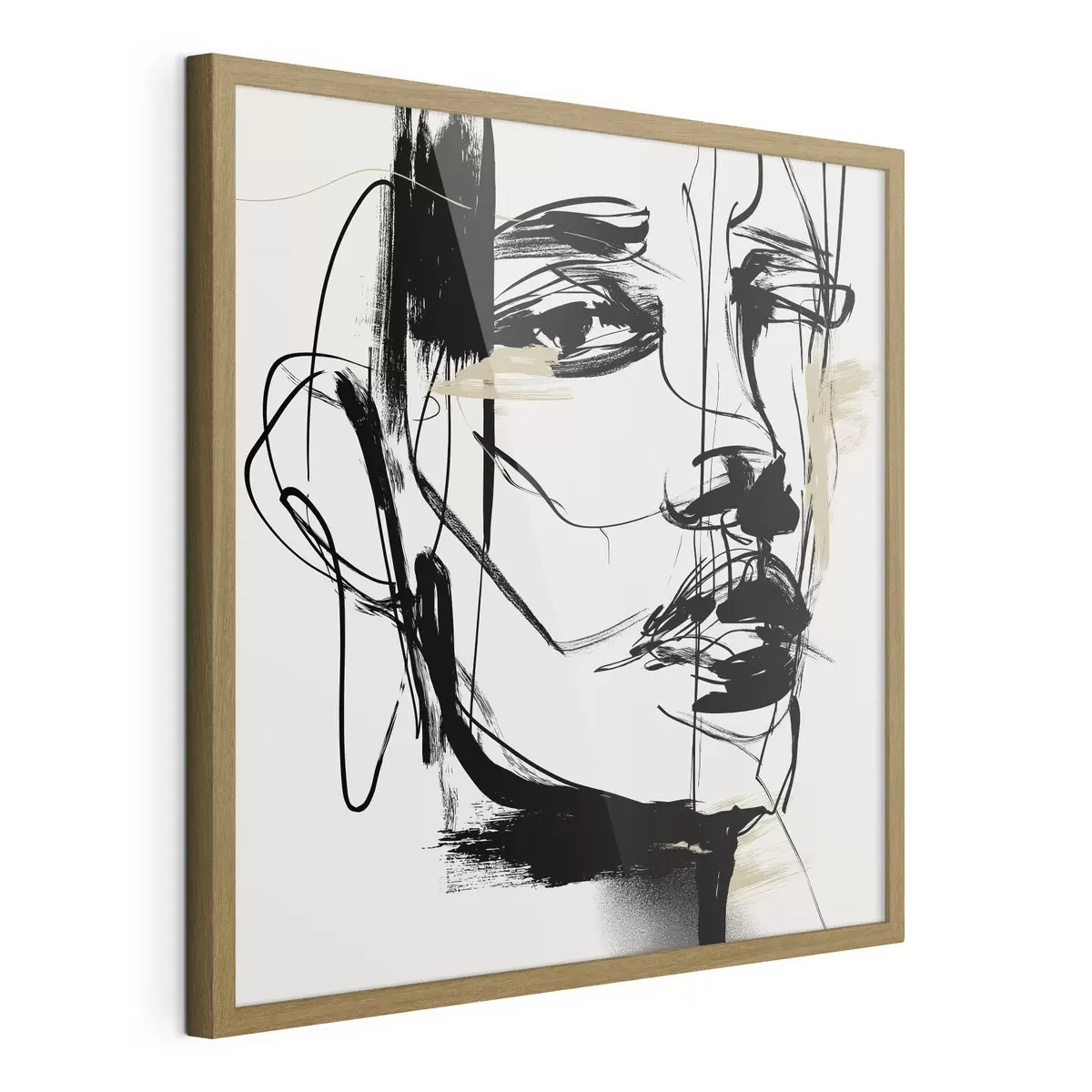 Poster Portraits minimalistes d'une femme f48014