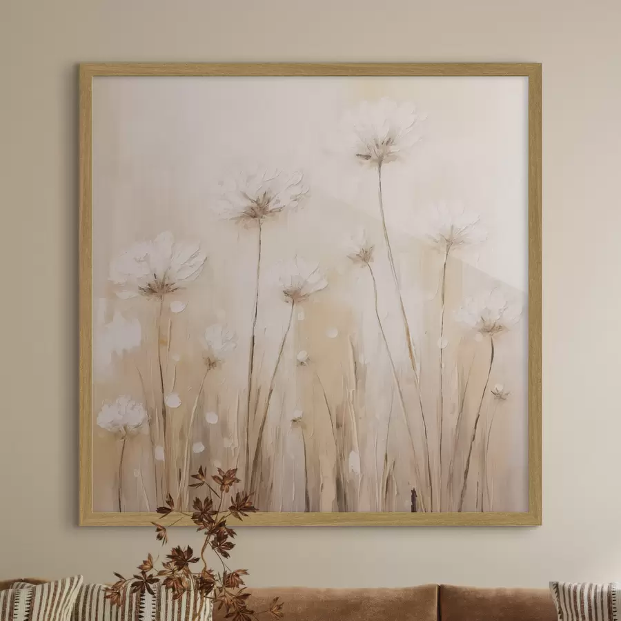 Papier peint Fleurs séchées f48154