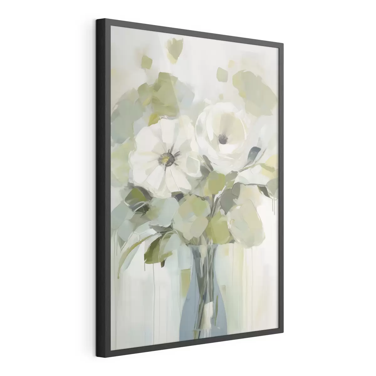 Poster Fleurs dans un vase, peinture imitation f48167