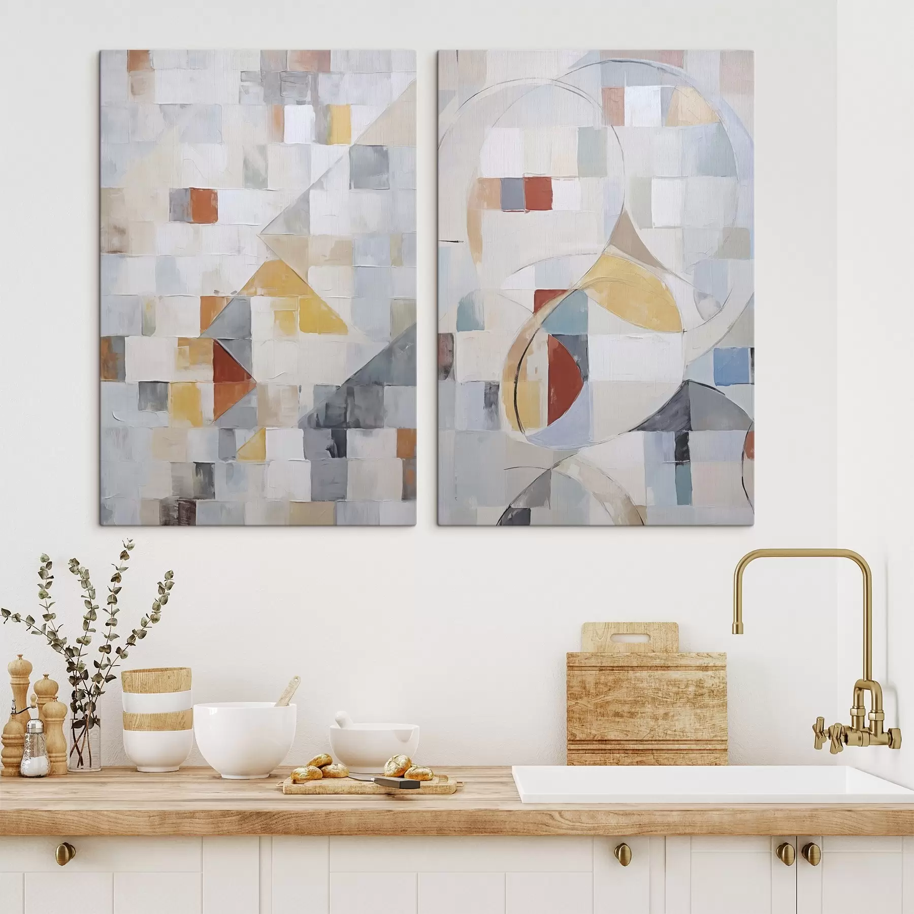 Tableau Abstraction moderne m30123