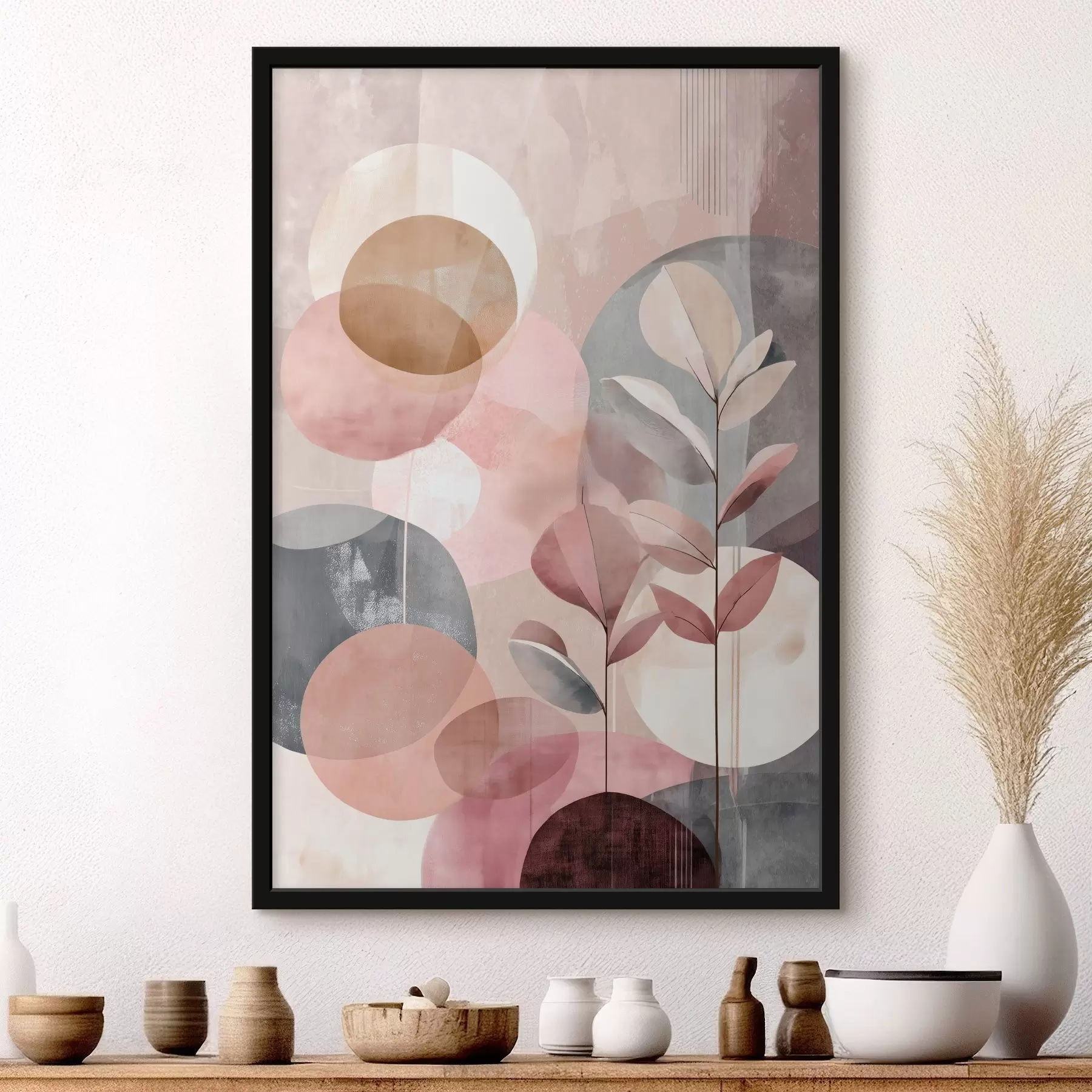 Papier peint Cercles d’un jour chaud f47977