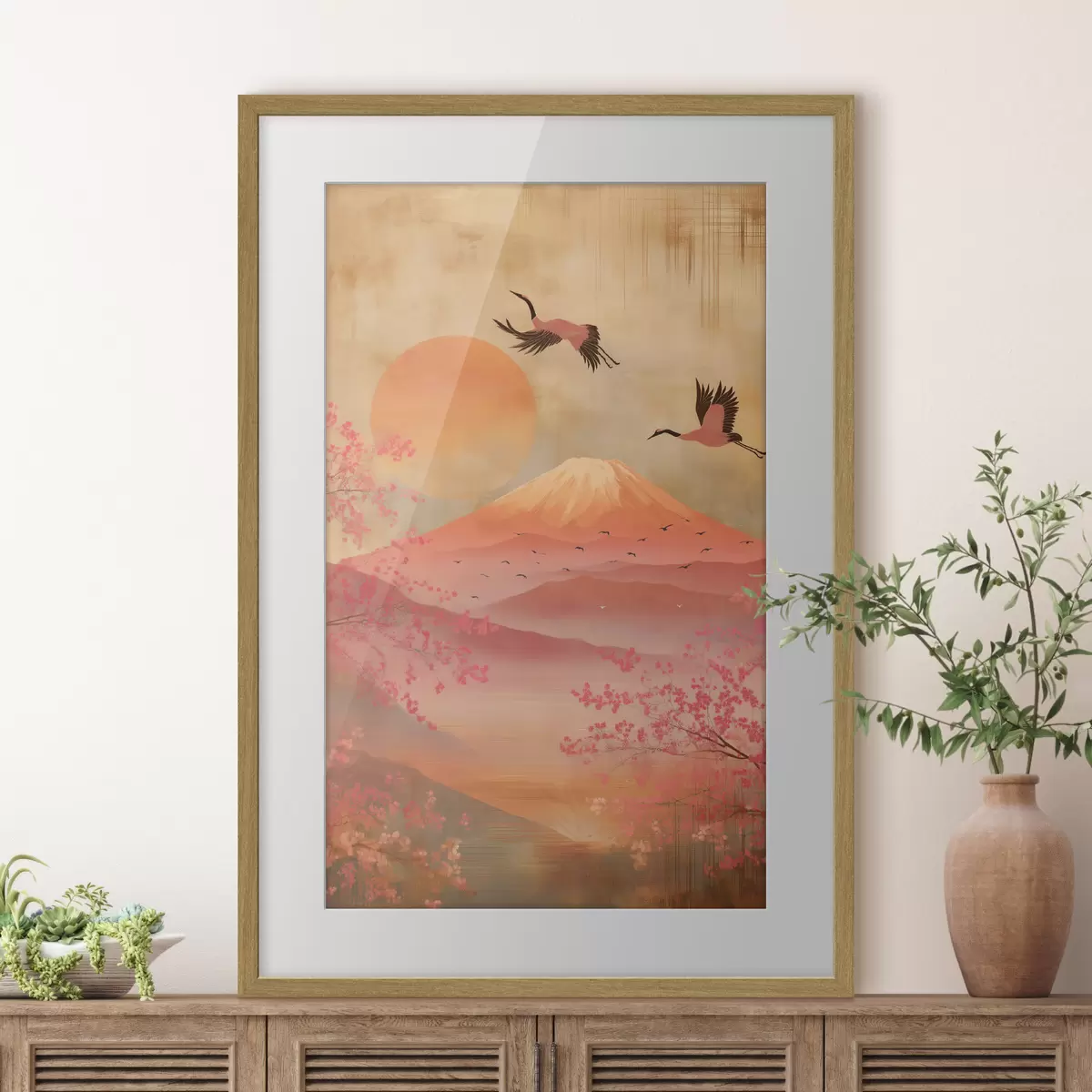 Poster Montagnes et paix f47992