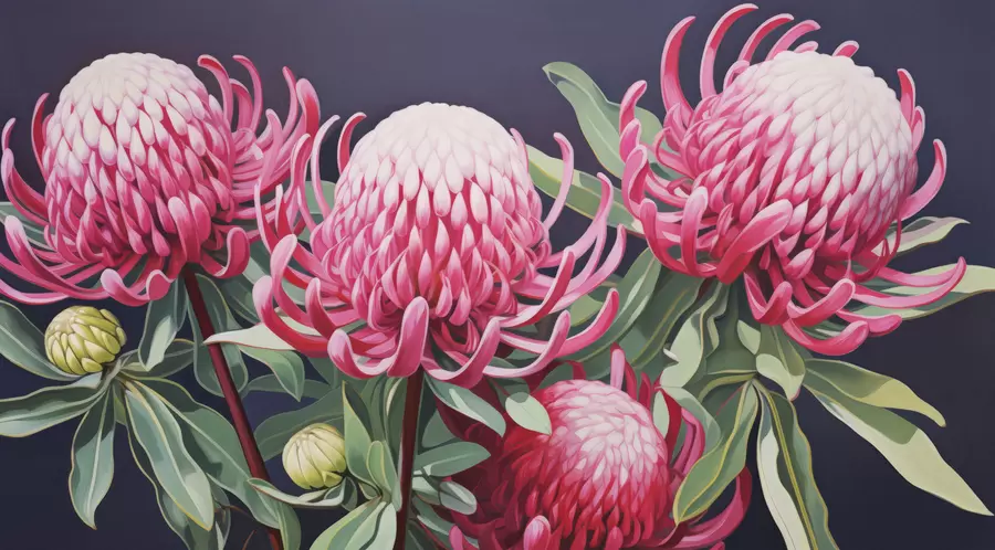 Papier peint Protea royale w05308