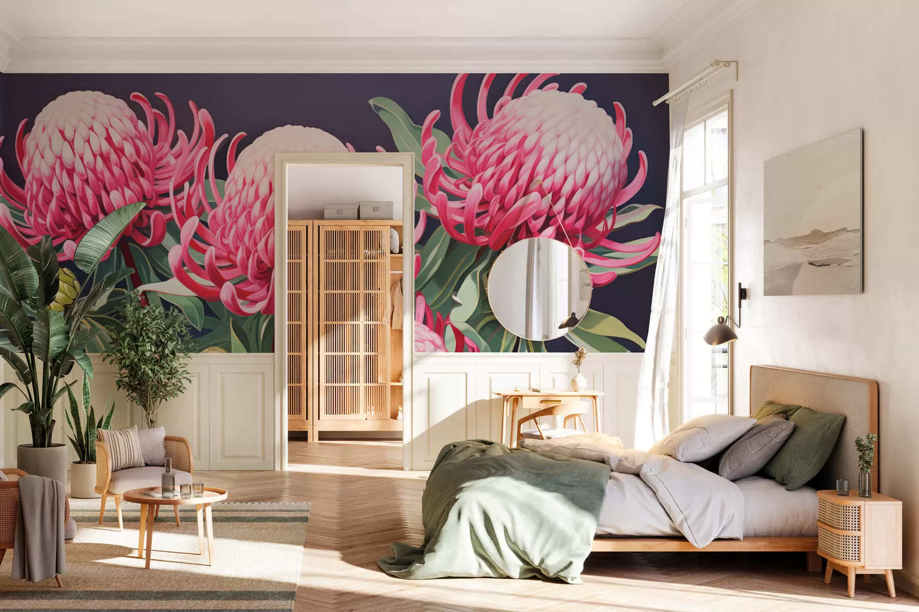 Papier peint Protea royale w05308