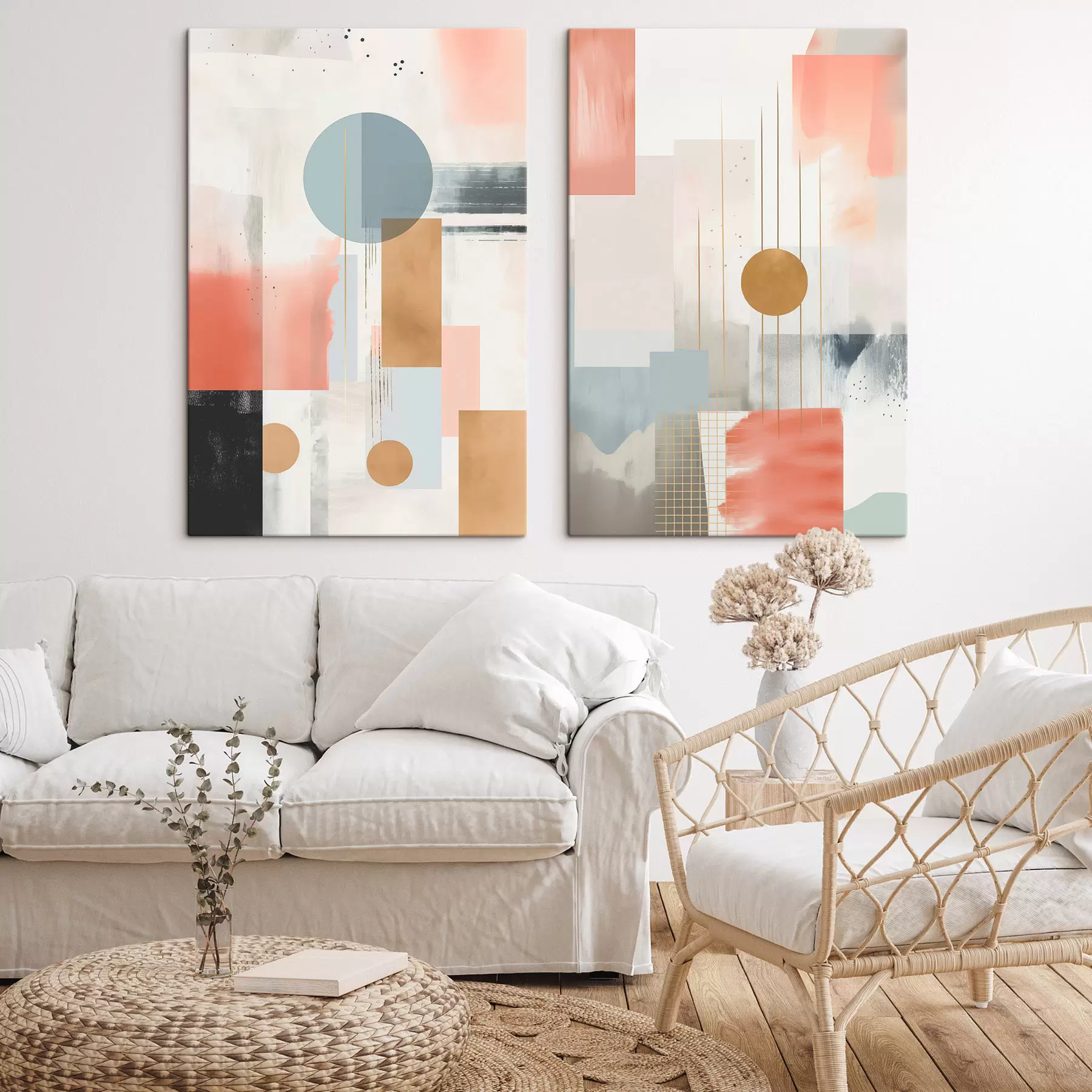 Tableau Abstraction contemporaine m30126