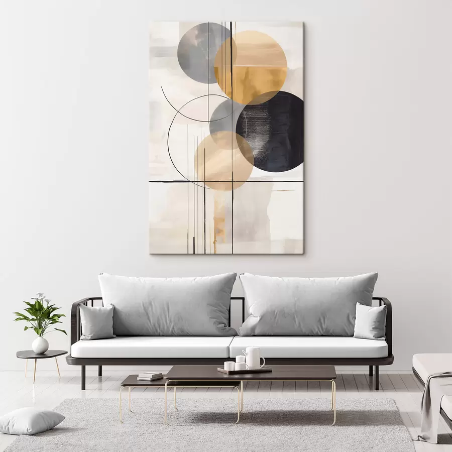 Tableau Résumé avec cercles s48172