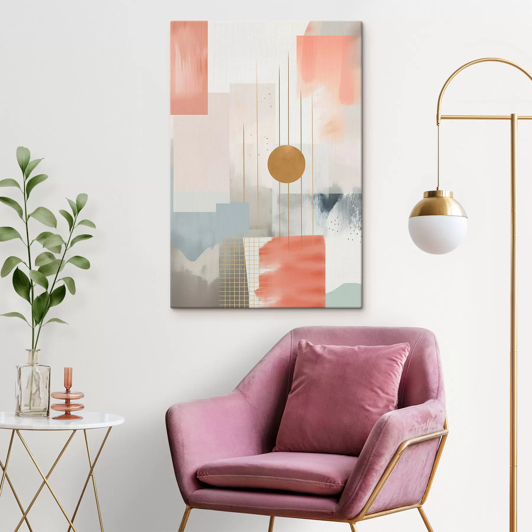 Tableau Abstraction contemporaine s48175