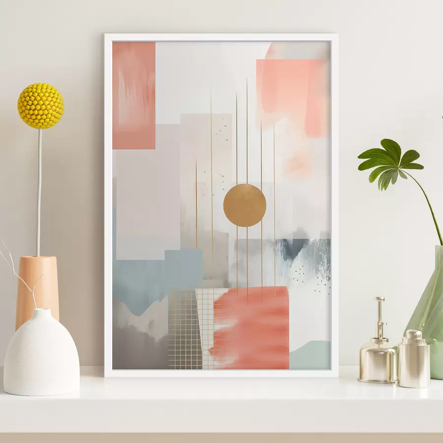 Papier peint Abstraction contemporaine f48175