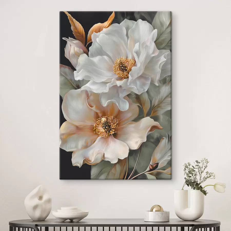 Tableau Grandes fleurs s48216