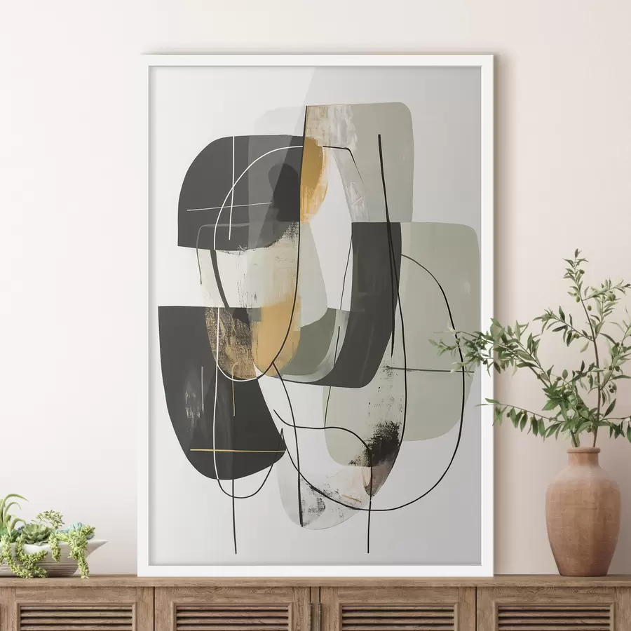 Papier peint Abstraction contemporaine f48220