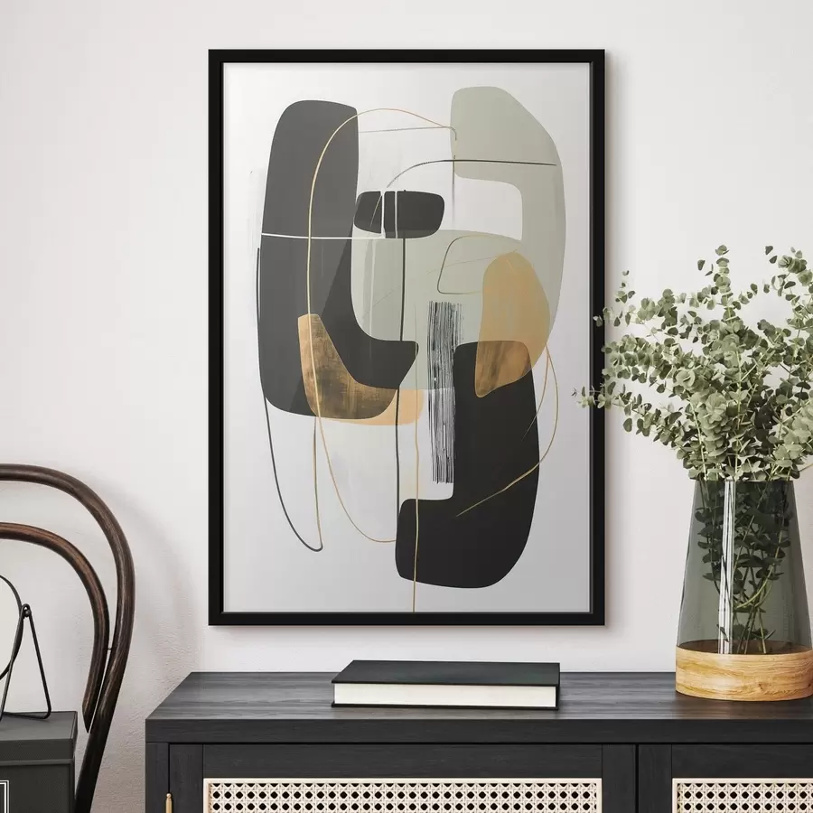 Papier peint Abstraction contemporaine f48221