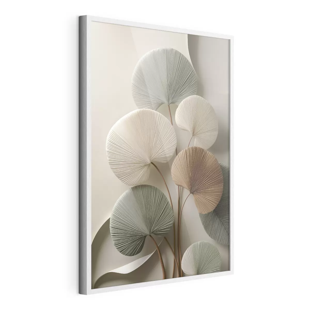 Poster Bouquet de feuilles plissées f48224