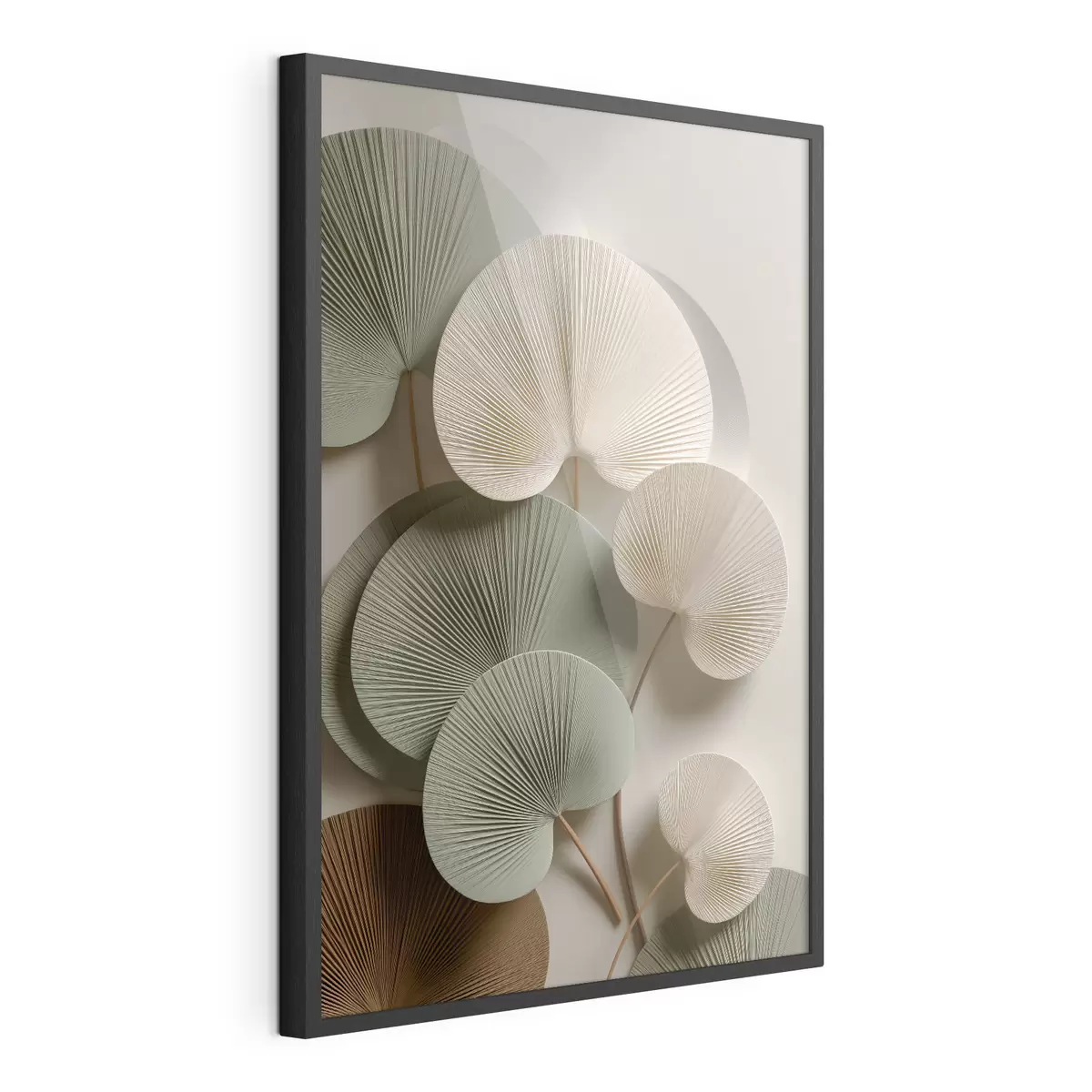 Poster Feuilles dans l’espace f48225