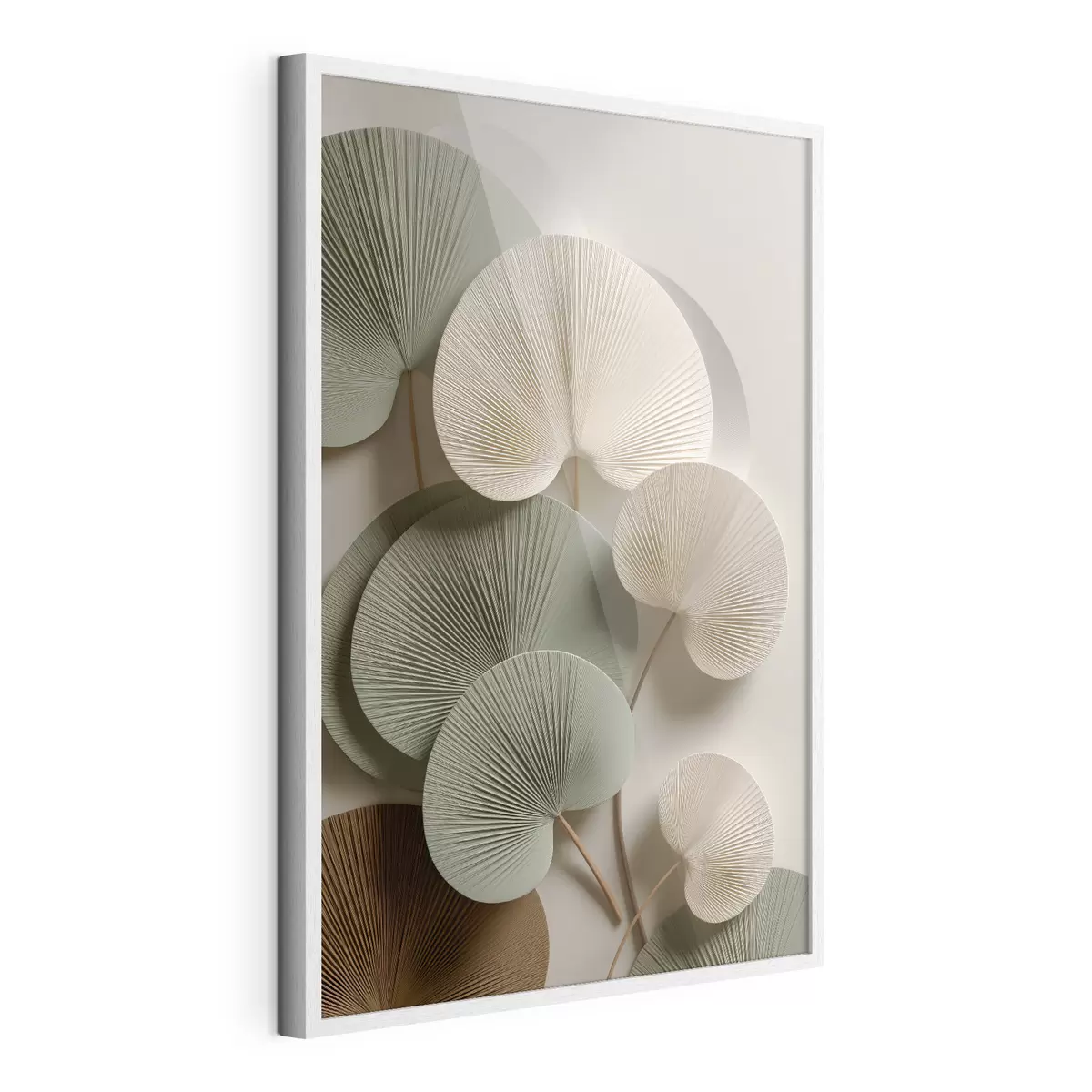 Poster Feuilles dans l’espace f48225