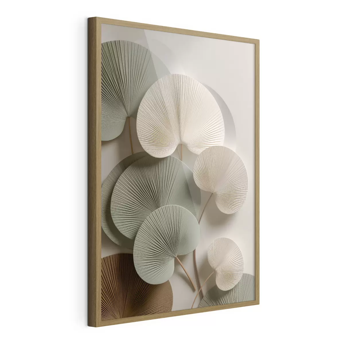 Poster Feuilles dans l’espace f48225