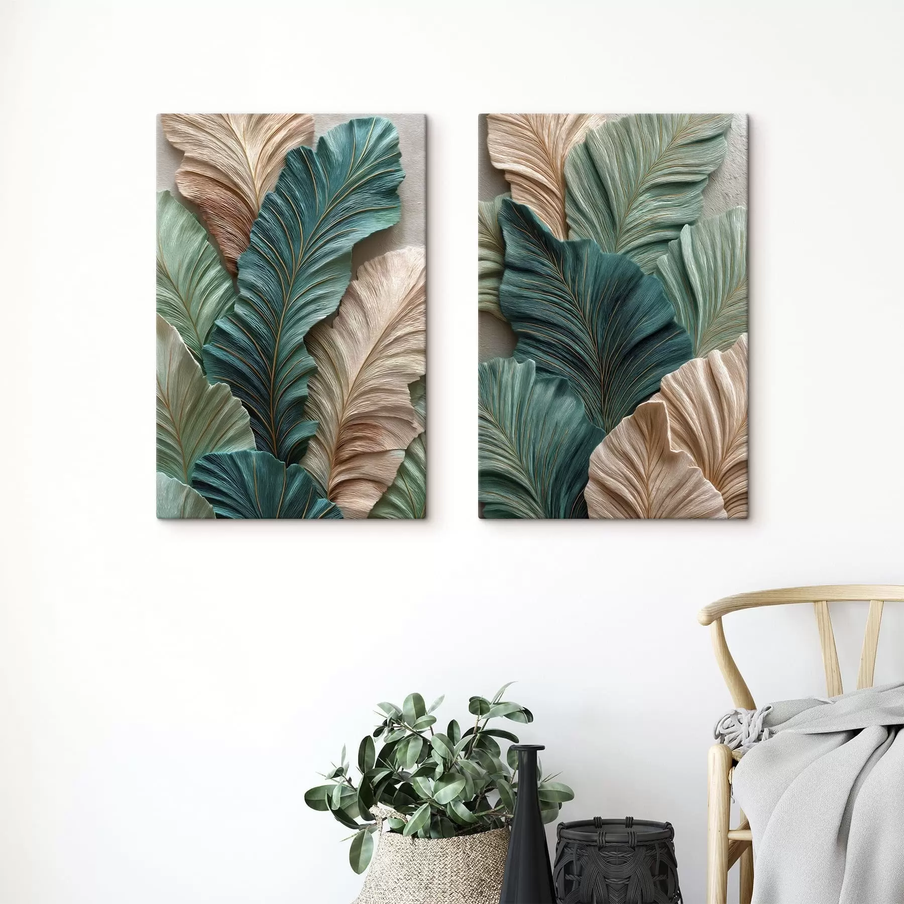 Tableau Feuilles m30163