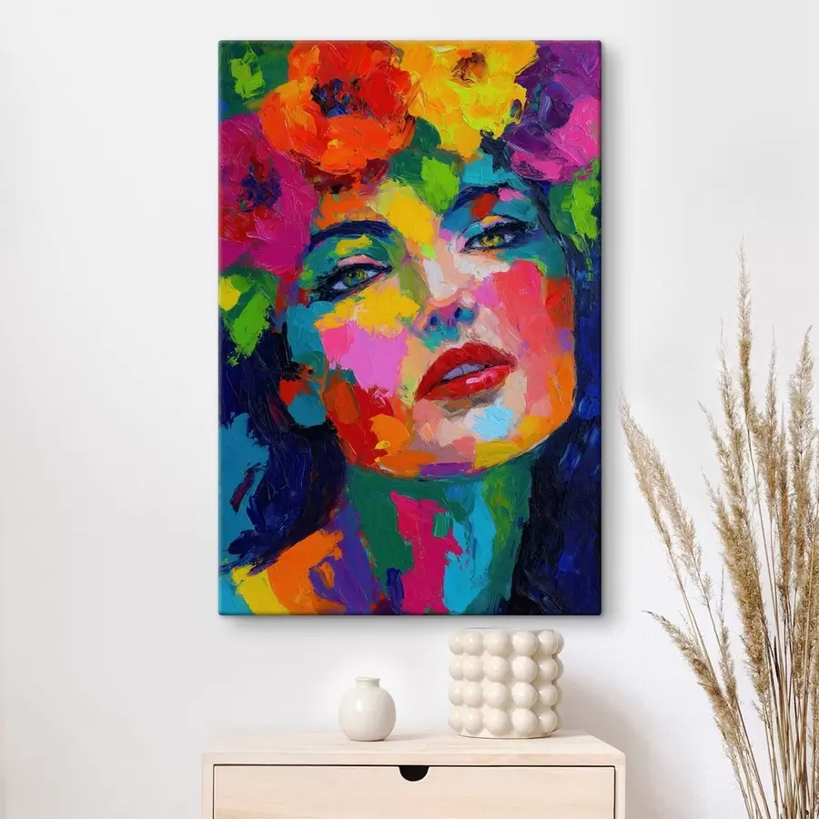 Tableau Portrait d'une jeune fille s48229