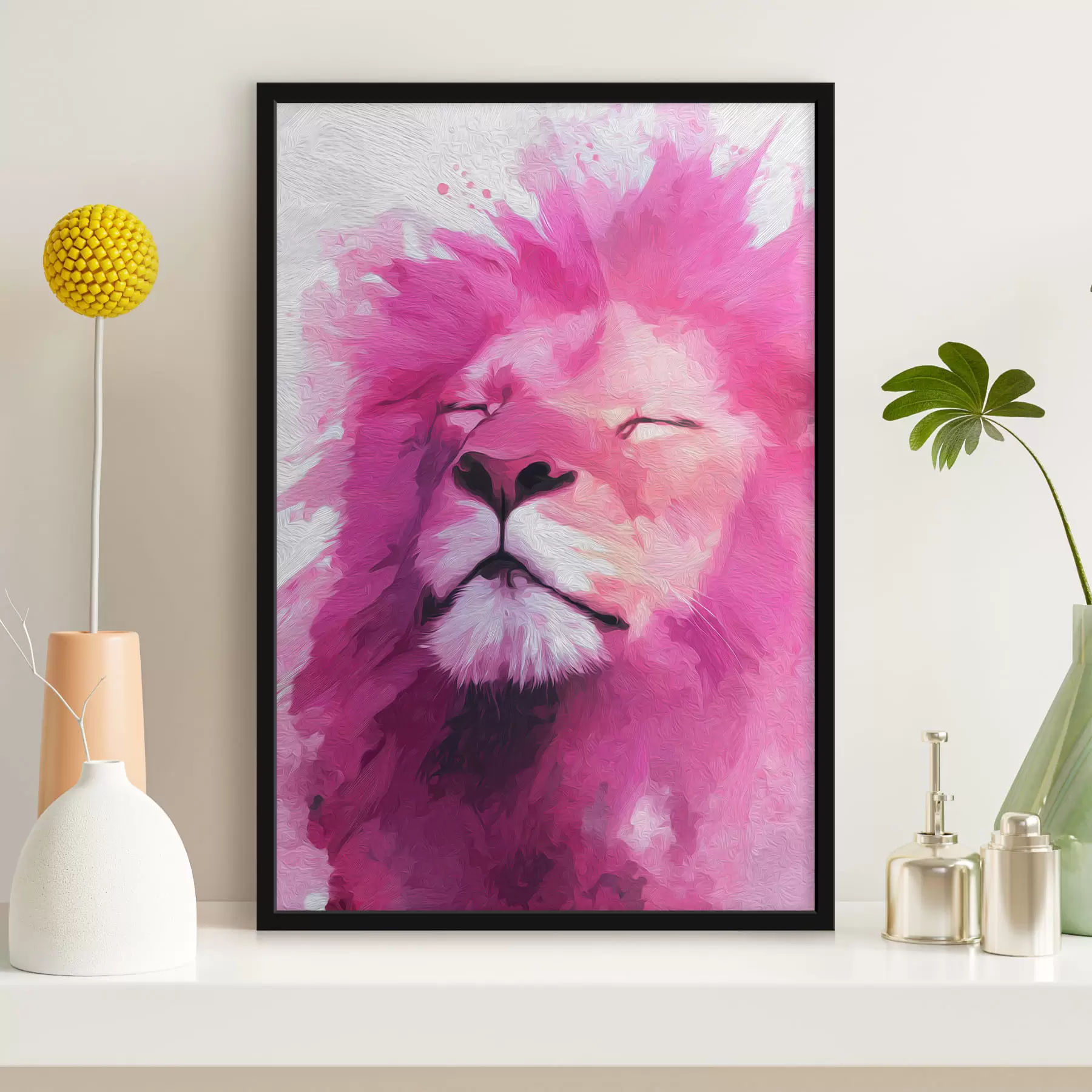 Papier peint Lion f48234