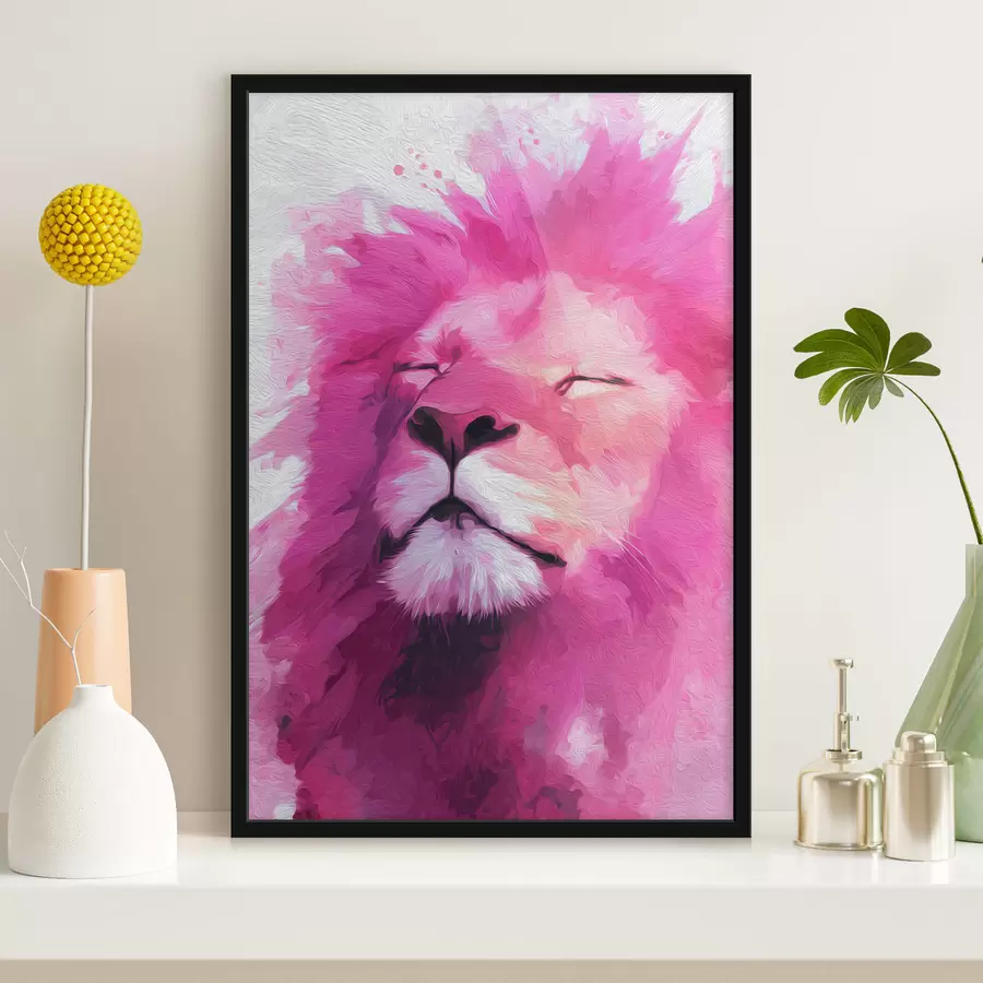 Papier peint Lion f48234