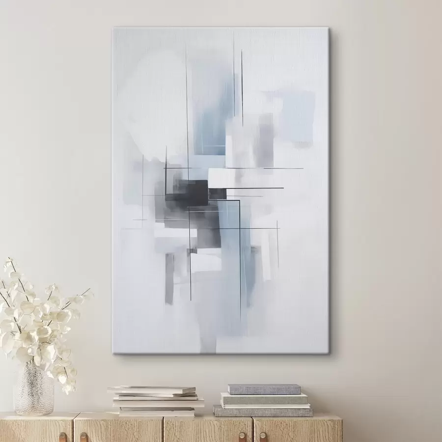 Tableau Abstraction imitation de la peinture s48262