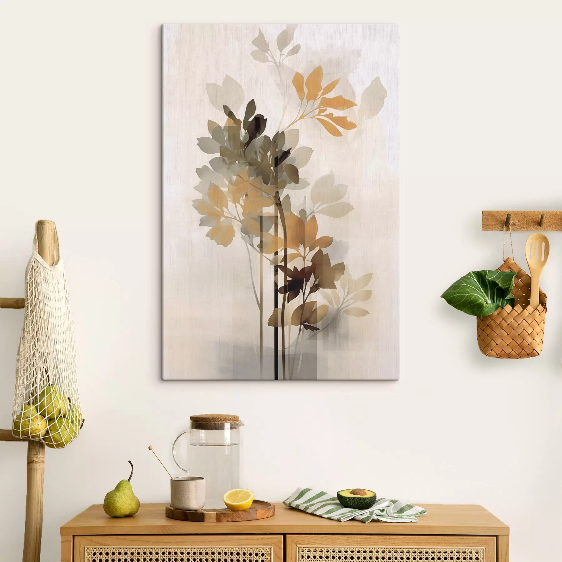 Tableau Abstraction végétale s48267