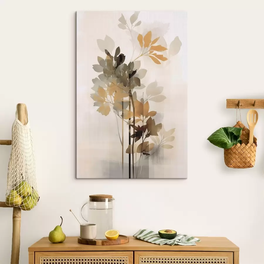 Tableau Abstraction végétale s48267