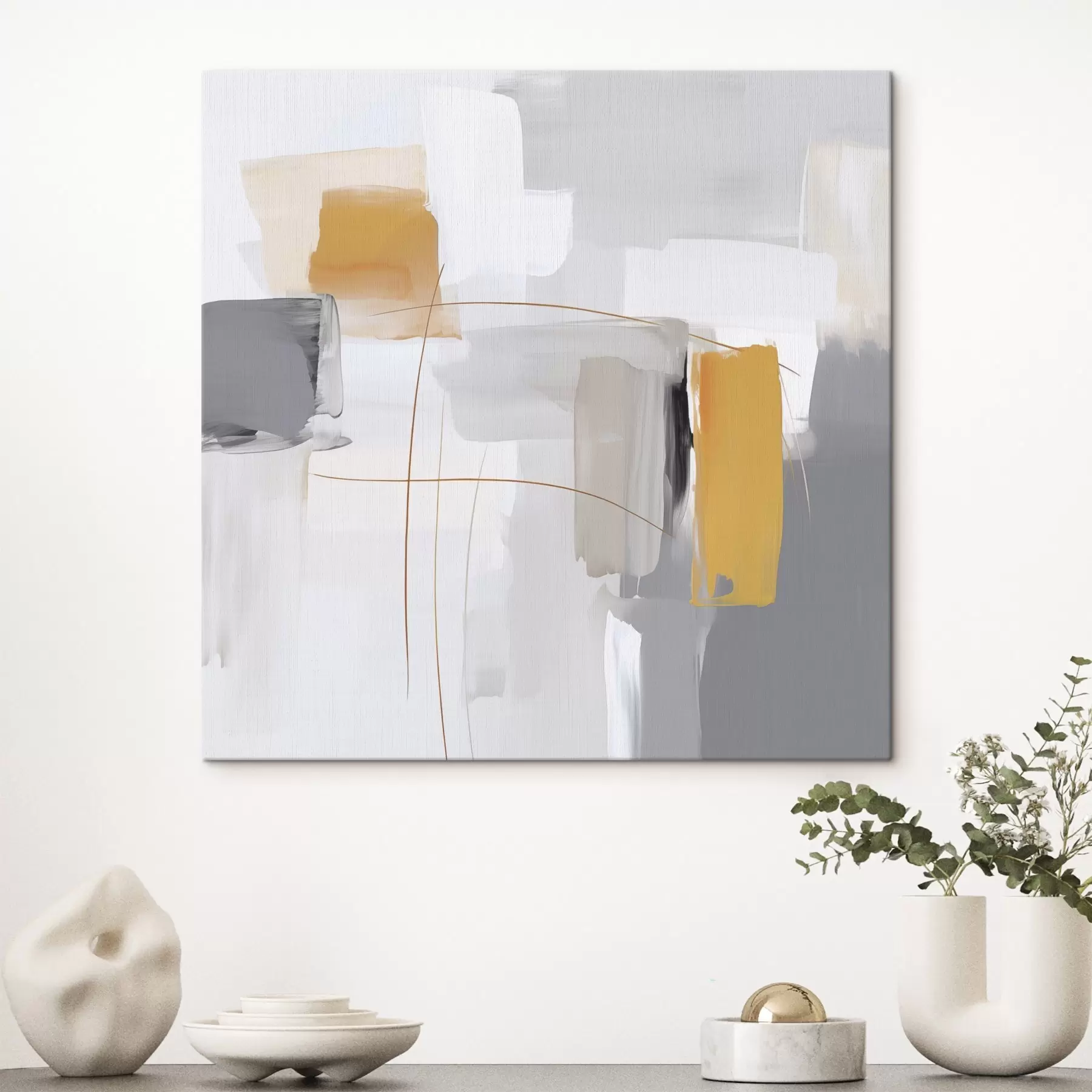 Tableau Abstraction imitation de la peinture s48271