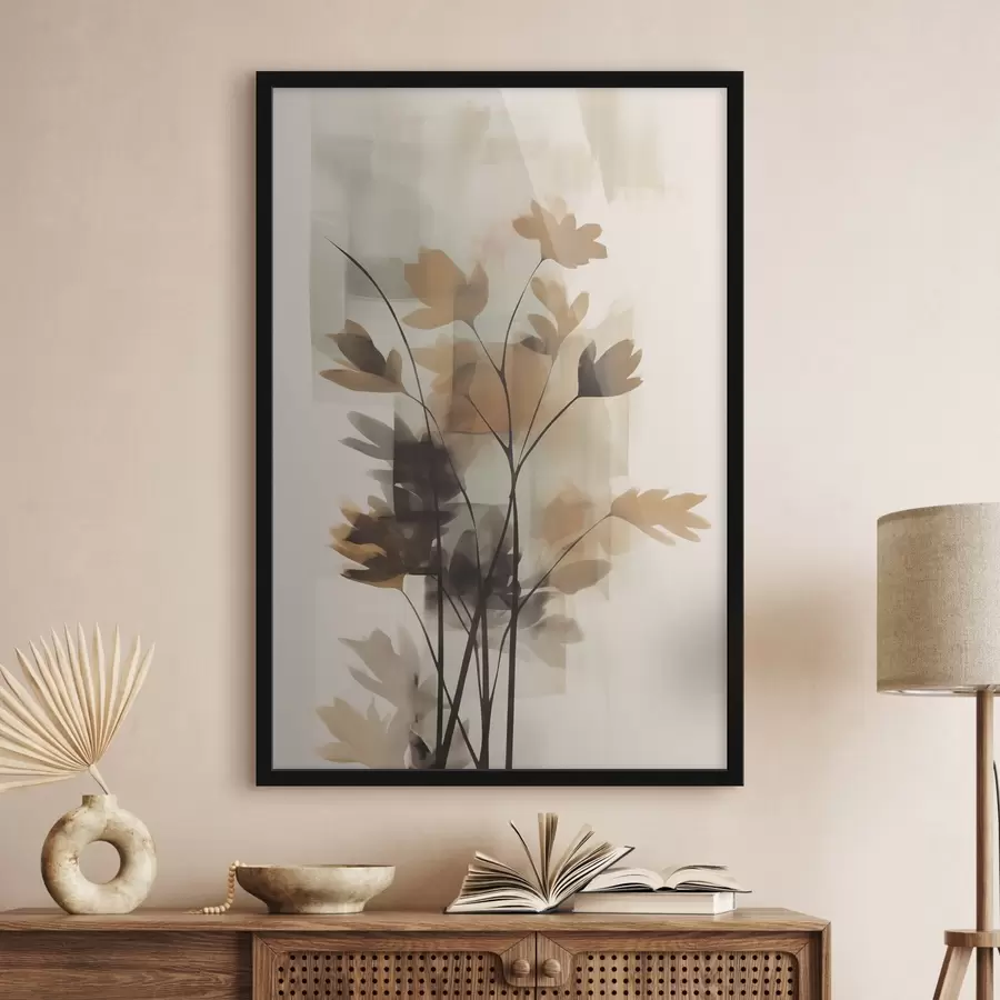 Papier peint Végétation abstraite f48268