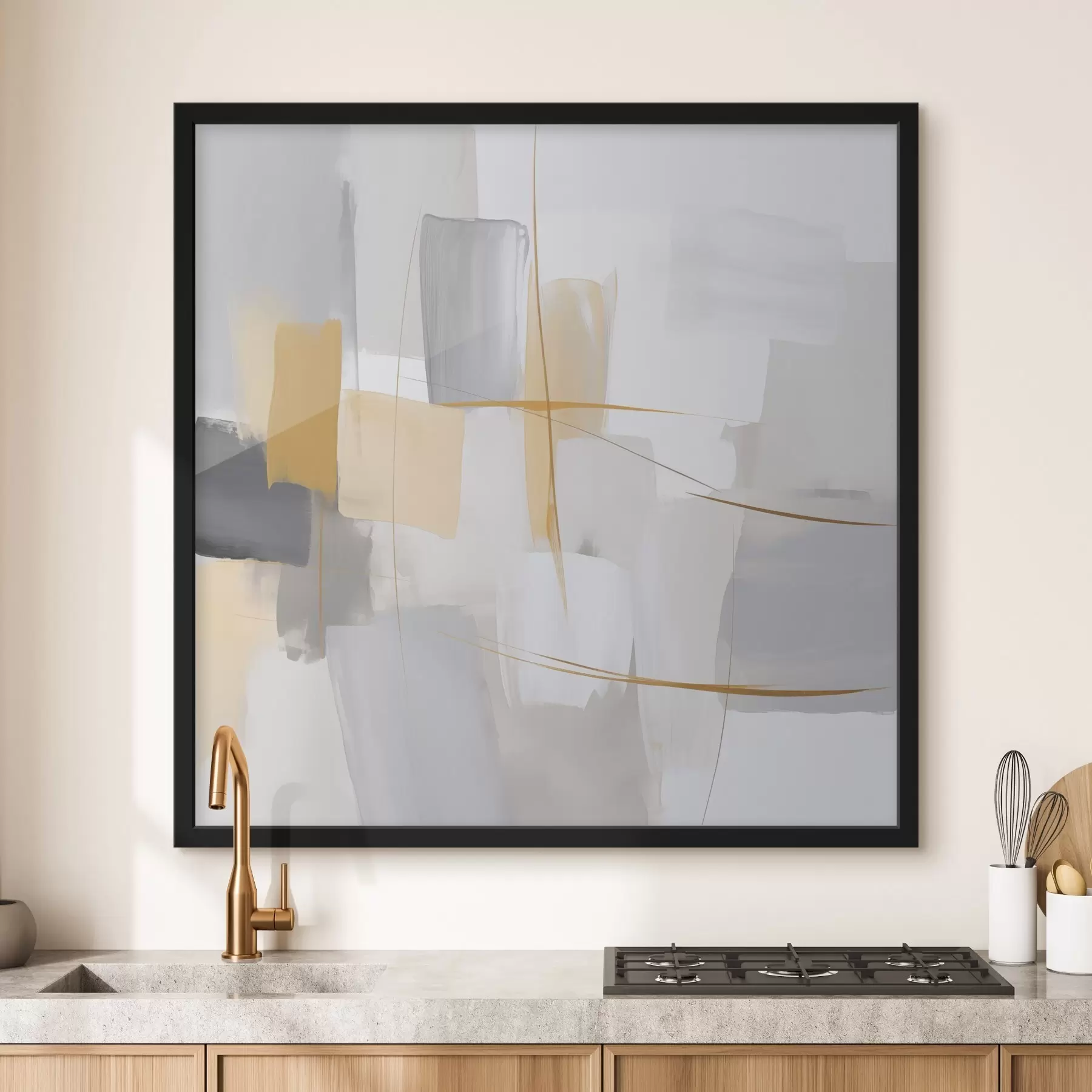 Papier peint Abstraction imitation de la peinture f48272