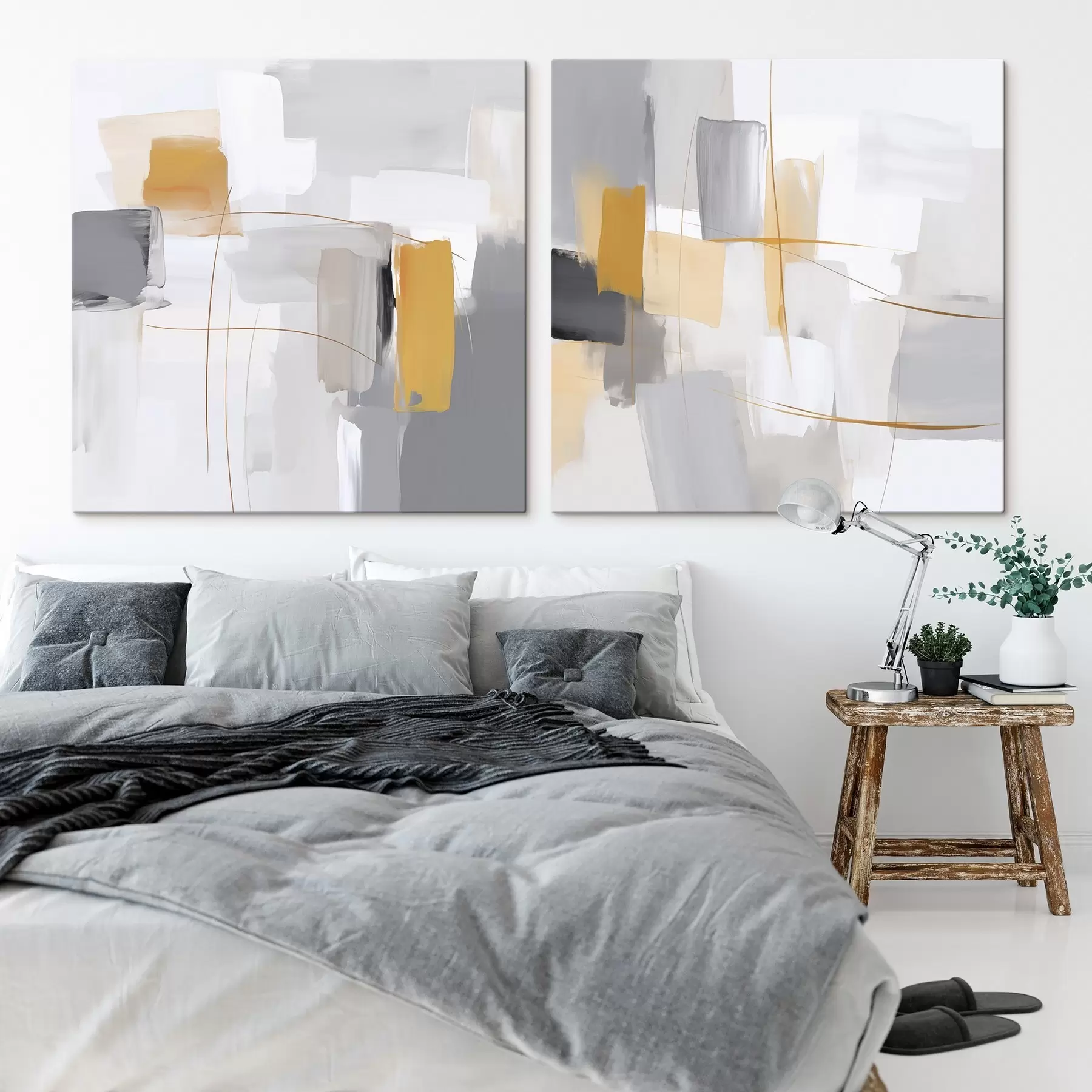 Tableau Abstraction imitation de la peinture m30170