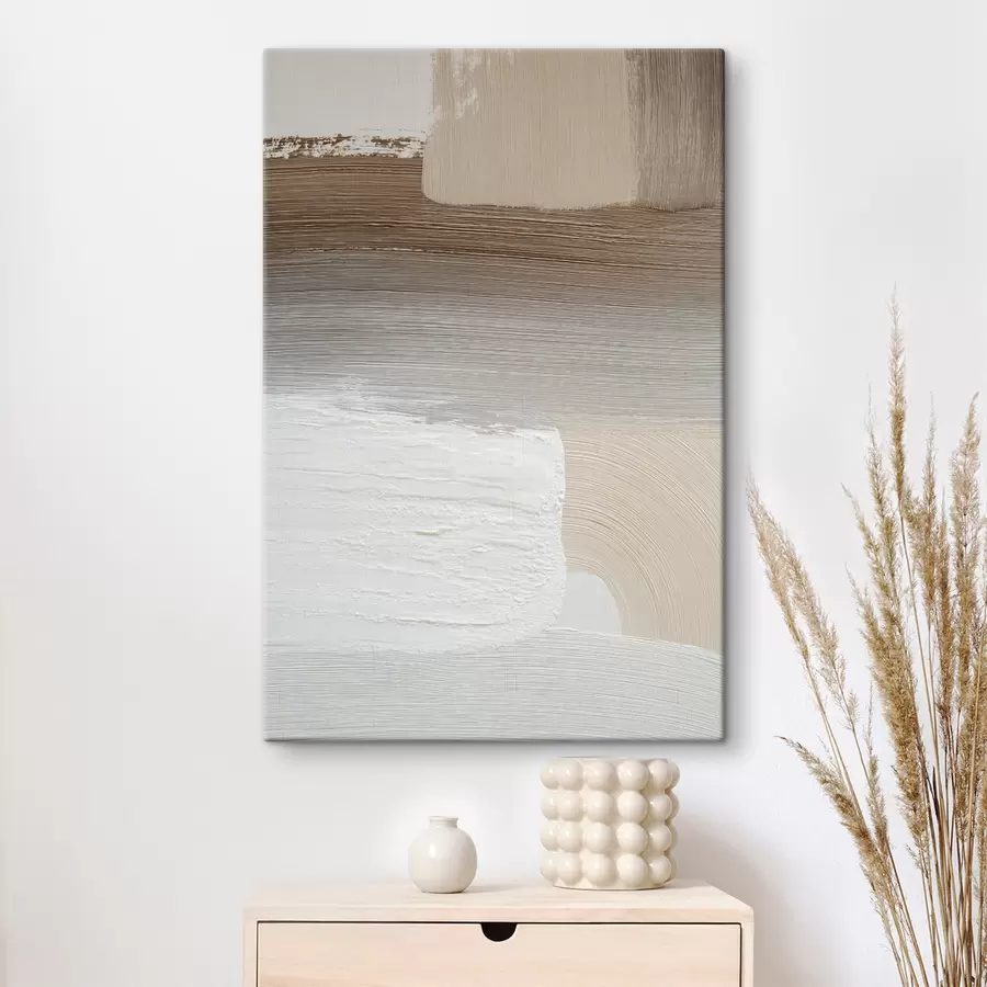 Tableau grands traits abstraits s48295