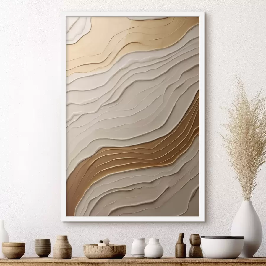 Papier peint Vagues abstraites f48311