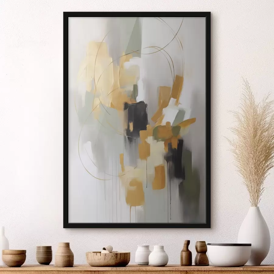 Papier peint Abstraction imitation de la peinture f48324