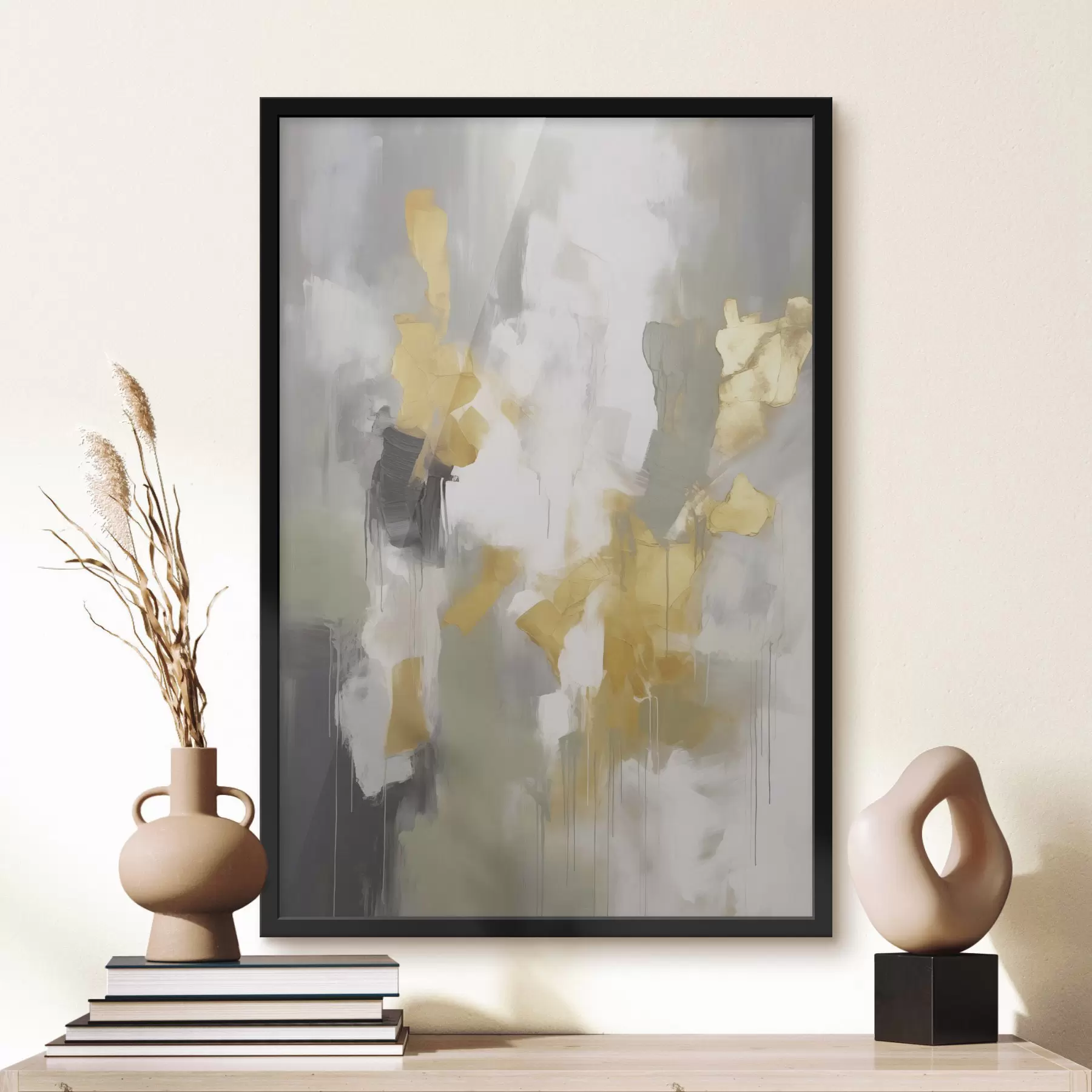 Papier peint Imitation de peinture moderne abstraite f48325