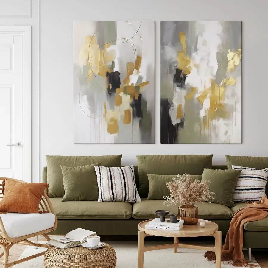 Papier peint Abstraction imitation de la peinture m30189