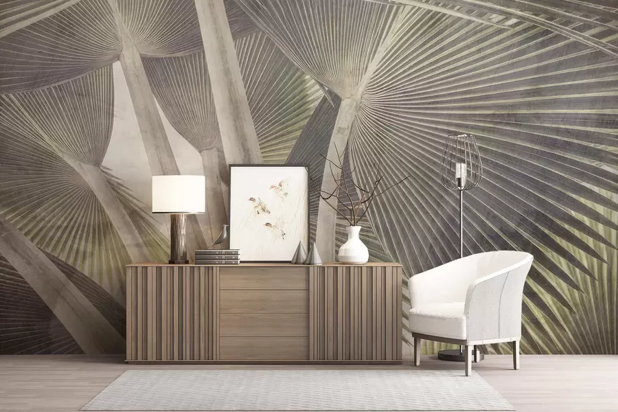 Papier peint Rêves feuillus w05358