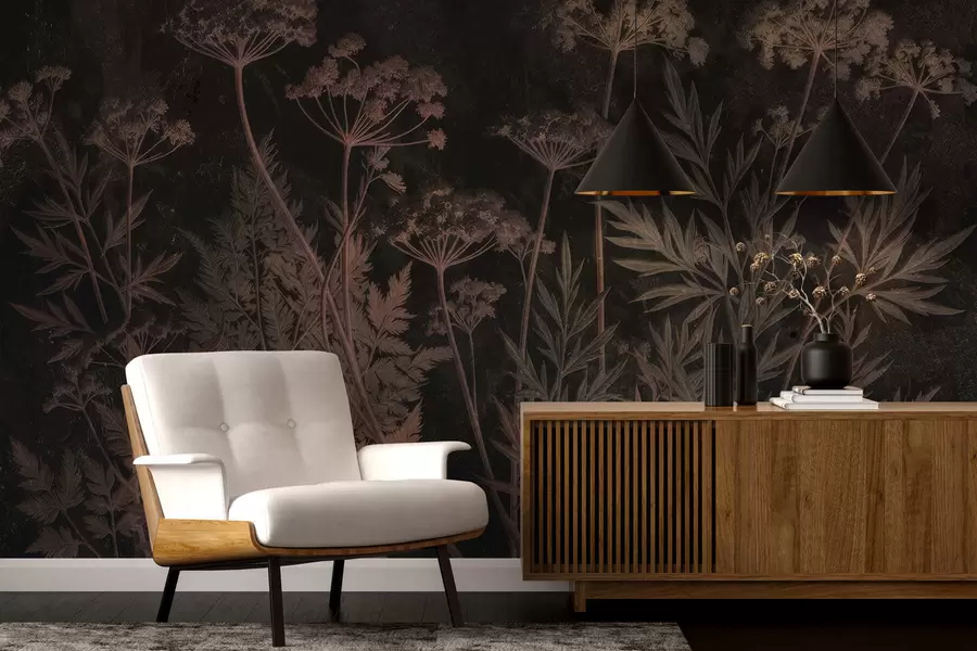 Papier peint Fleurs éternelles entrelacées w05369v1