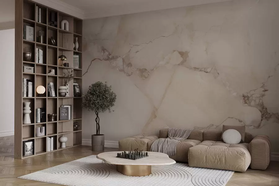 Papier peint Effet marbre w05348