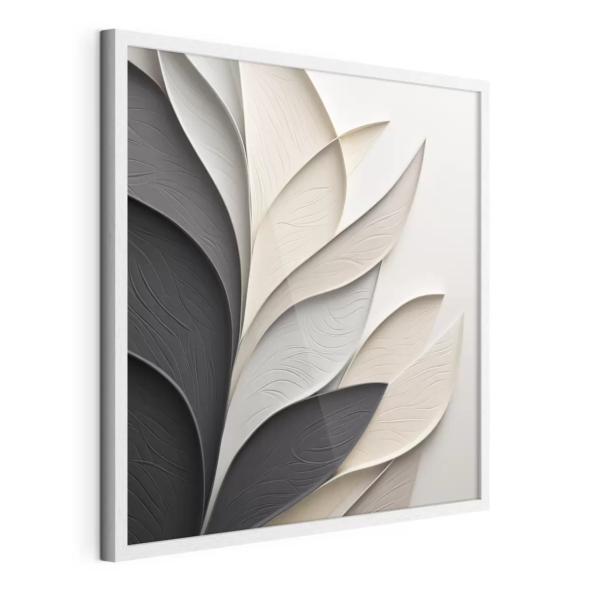 Poster Feuilles en clair-obscur f48382