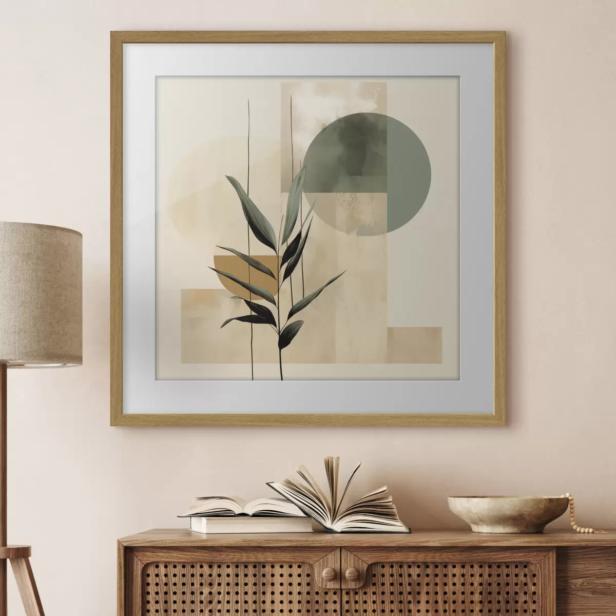 Poster Géométrie et étreinte f48409