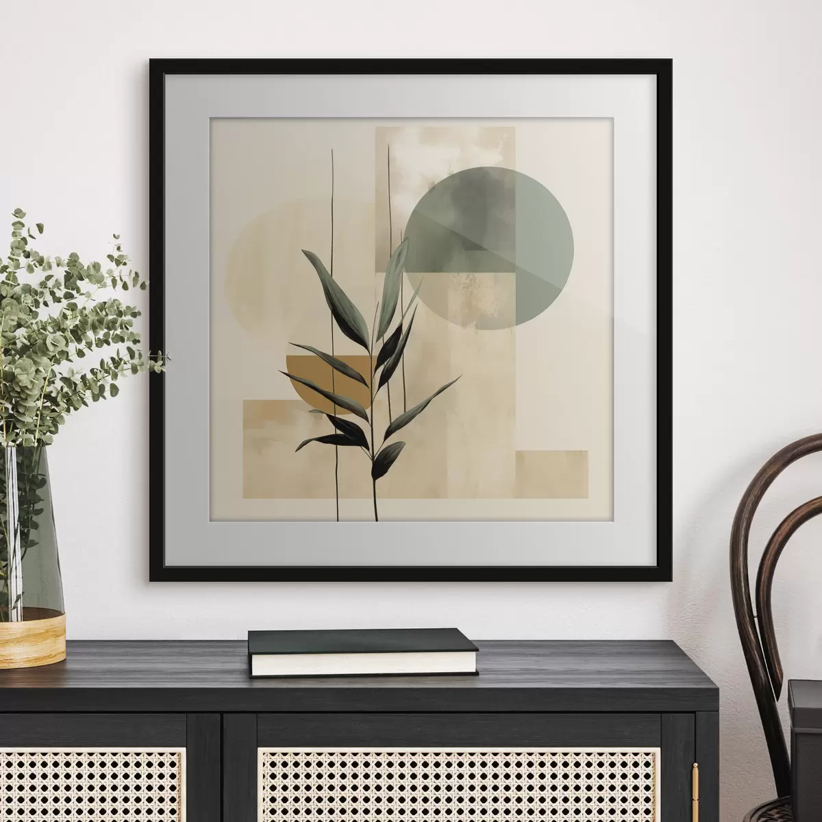 Poster Géométrie et étreinte f48409