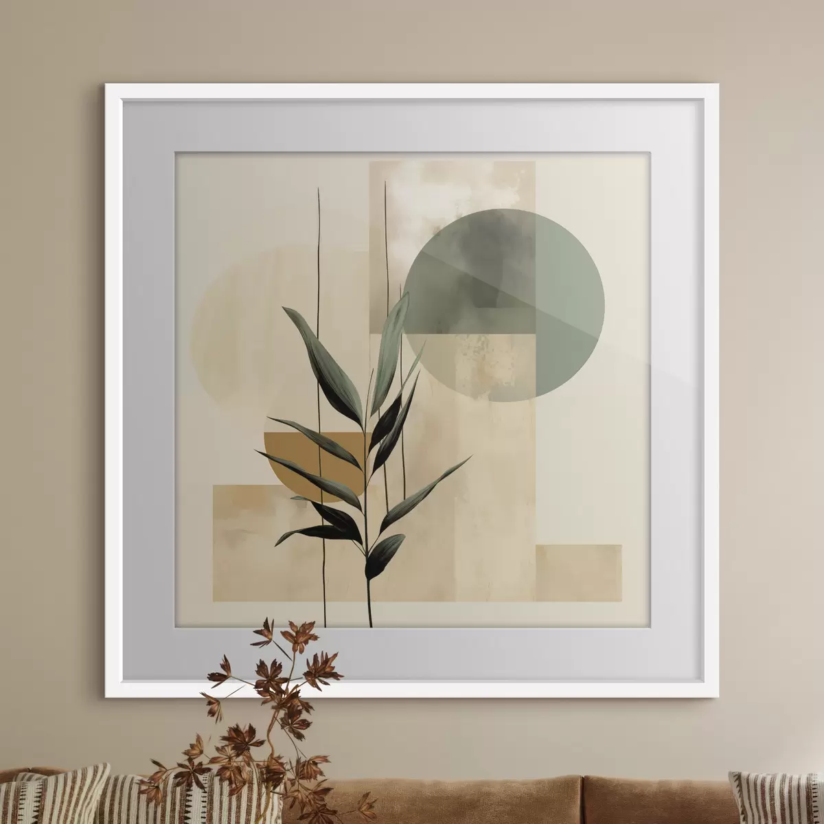 Poster Géométrie et étreinte f48409