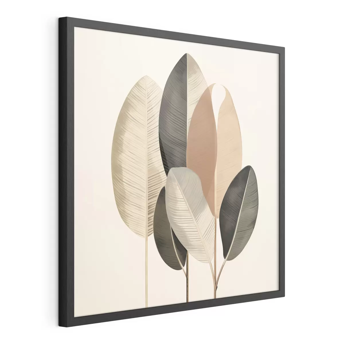 Poster Feuilles et harmonie f48414